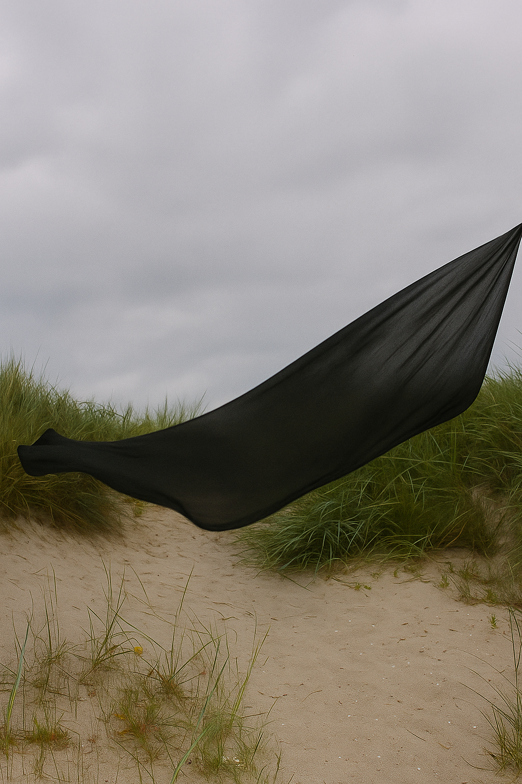 svart premium modal hijab 180x70 cm mjuk klassisk hijab detail