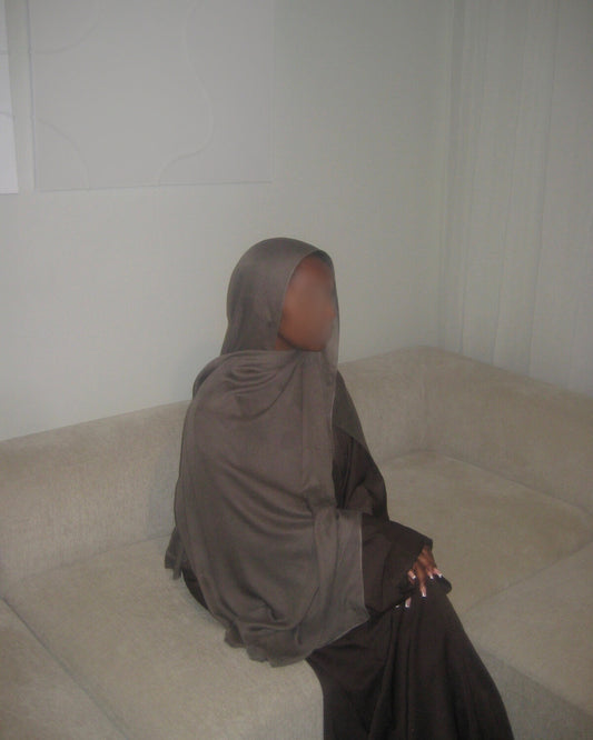grågrön modal hijab