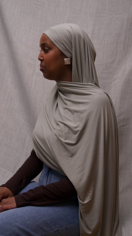 mint premium bamboo jersey hijab